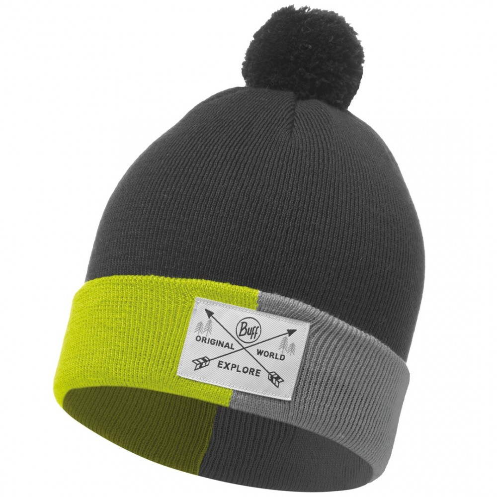 BUFF KNITTED JR HAT KELDA GREY BUFF KNITTED JR HAT KELDA GREY
